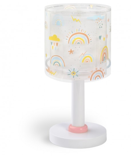 Candeeiro infantil de mesa Rainbow Arco-íris