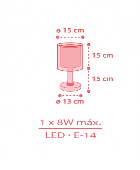 Table lamp for Rainbow