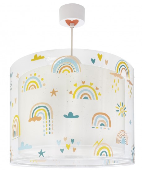 Lampada da soffitto a sospensione per bambini Rainbow Arcobaleno