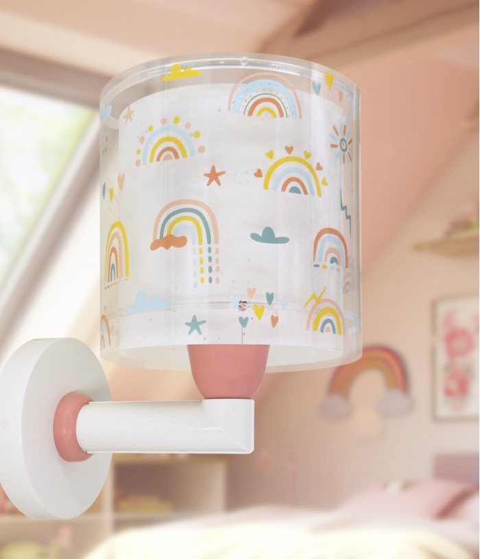 Aplique de pared infantil Rainbow Arcoíris