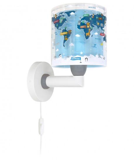 Wall lamp for Kids Kids World