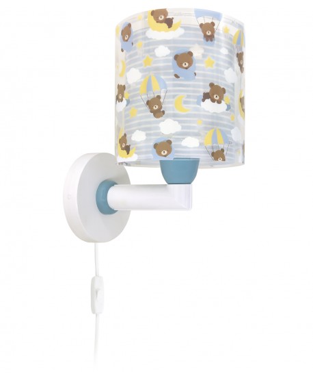 Applique per bambino Baby Teddy Blu Orsetti