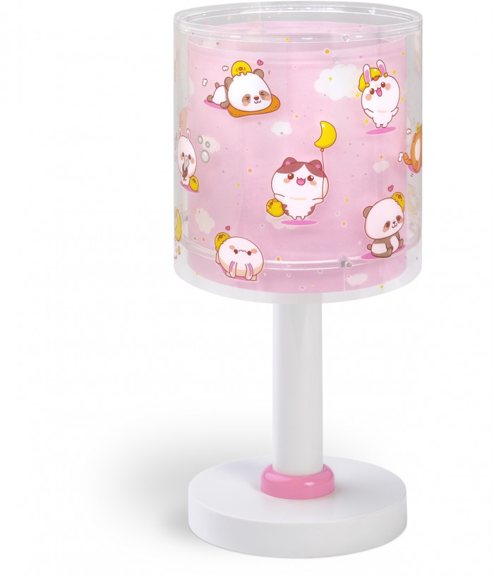 Table lamp LED nightlight for Kawaii Friends Animals Pink