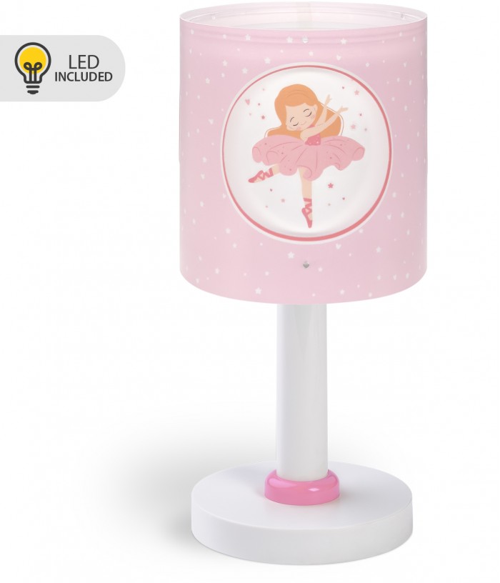 Table lamp LED nightlight for Kids Princess Dance
