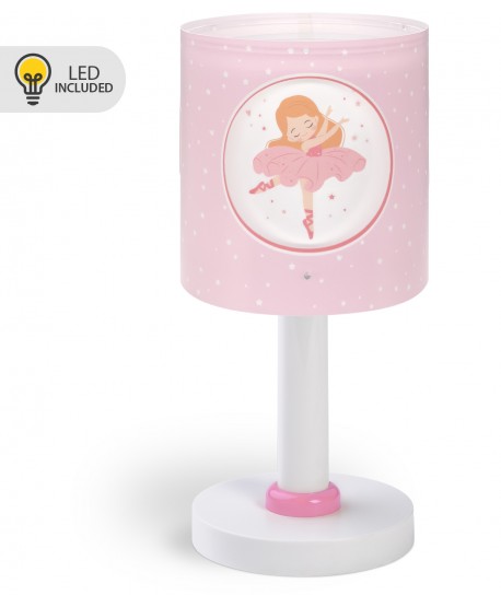 Lampada da comodino Luce notturna LED per bambini Princess Dance principesse danzano