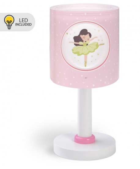 Lampada da comodino Luce notturna LED per bambini Princess Dance principesse danzano