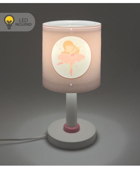 Lampe de chevet Veilleuse LED pour enfants Princess Dance pincesses dansent