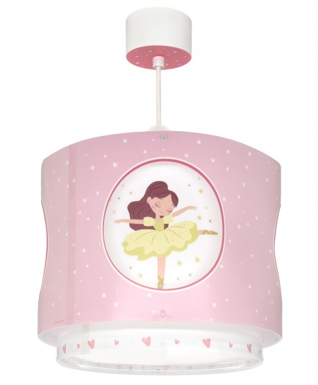 Lámpara de techo infantil Princess Dance Bailarinas