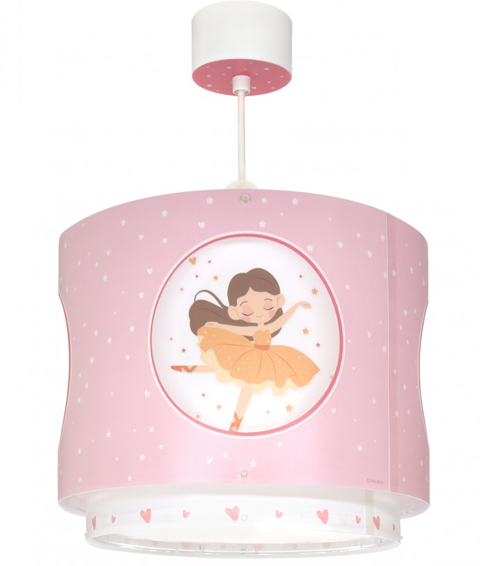 Lámpara de techo infantil Princess Dance Bailarinas