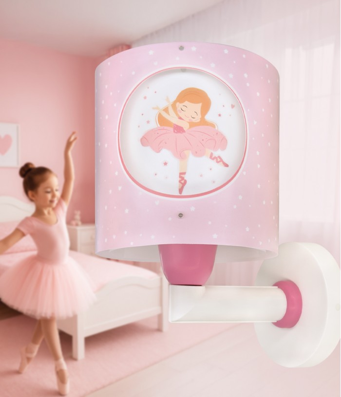 Wall lamp for Kids Princess Dance Ballerinas
