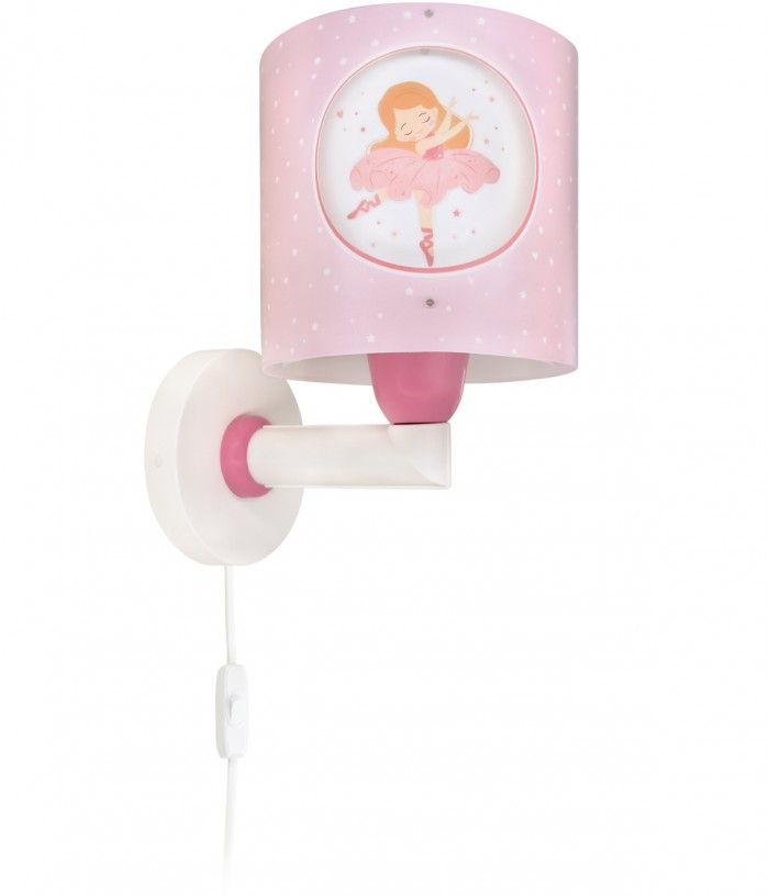 Aplique de pared infantil Princess Dance Bailarinas