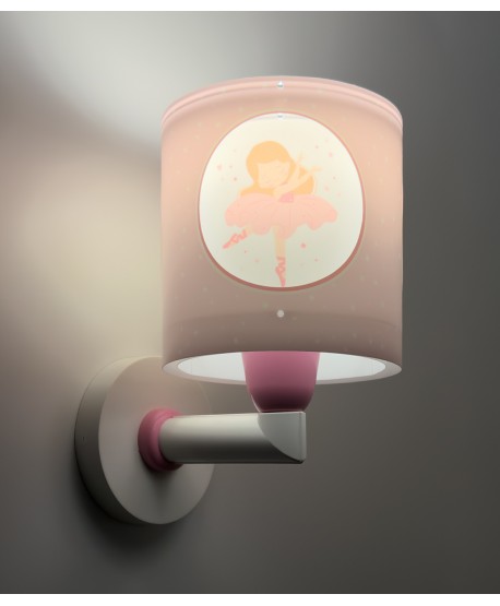 Aplique de pared infantil Princess Dance Bailarinas