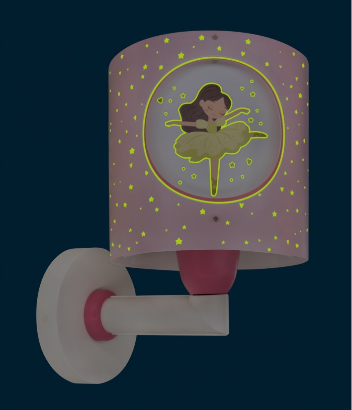 Wall lamp for Kids Princess Dance Ballerinas