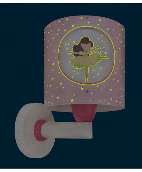 Applique murale pour enfants Princess Dance Ballerines