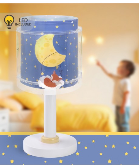 Table lamp LED nightlight for Kids Moon Dreams
