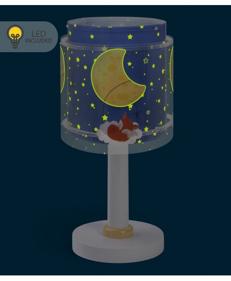 Lampe de chevet Veilleuse LED pour enfants Moon Dreams Lune
