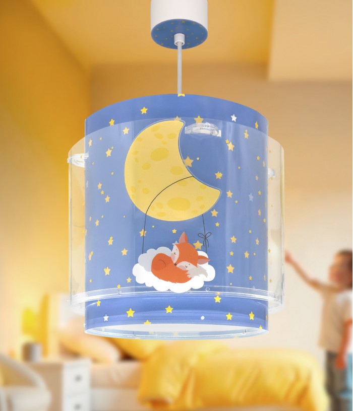 Children hanging lamp Moon Dreams