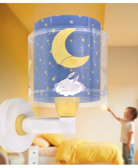 Aplique de pared infantil Moon Dreams Luna