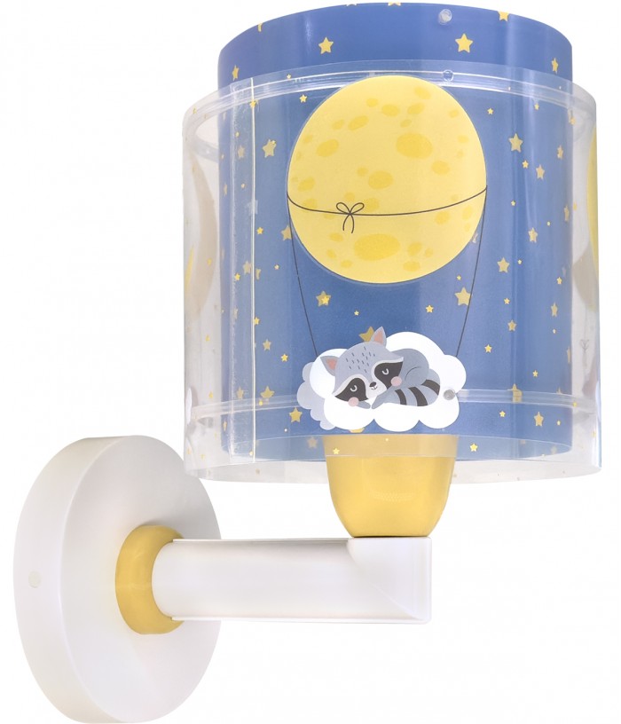 Candeeiro infantil de parede Moon Dreams Lua
