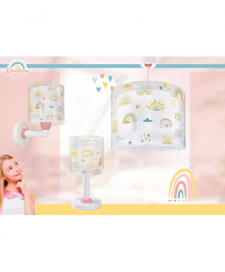 Aplique de pared infantil Rainbow Arcoíris
