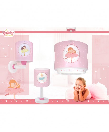Applique murale pour enfants Princess Dance Ballerines