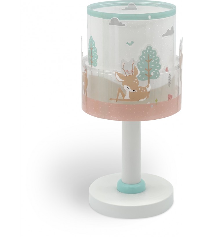Candeeiro infantil de mesa LED Loving Deer Corça