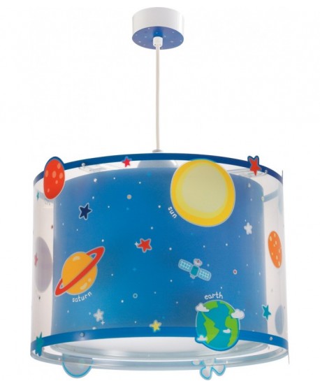 Lustre et lampe suspension enfant Planets Planètes système solaire