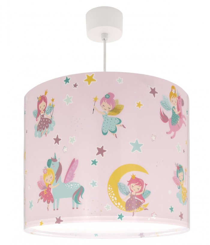 Lampada da soffitto a sospensione per bambini Fairy Dreams Fata