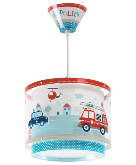 Children hanging lamp Police