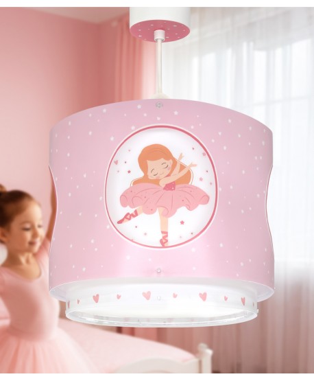 Children hanging lamp Princess Dance Ballerinas