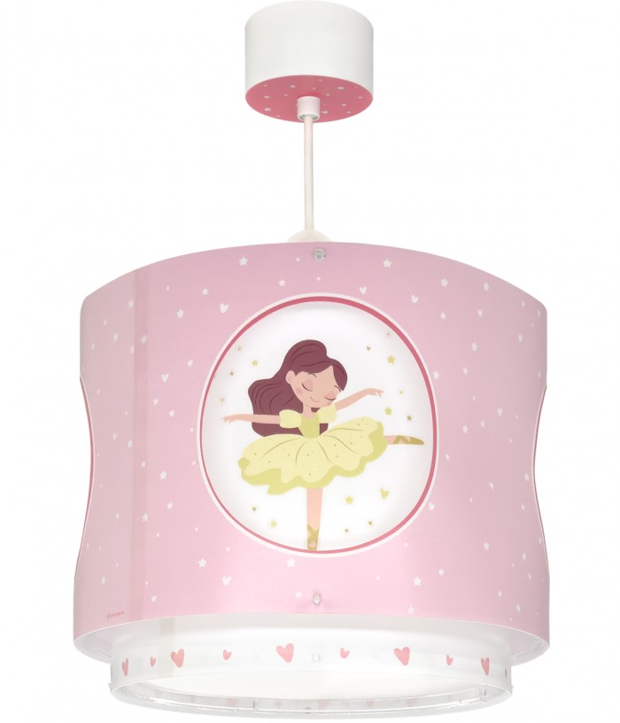 Lustre et lampe suspension pour enfants Princess Dance Ballerines