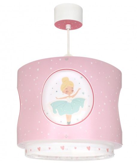 Lámpara de techo infantil Princess Dance Bailarinas