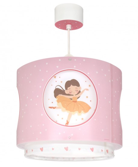 Lámpara de techo infantil Princess Dance Bailarinas