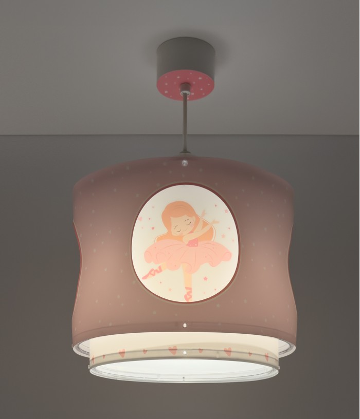 Children hanging lamp Princess Dance Ballerinas