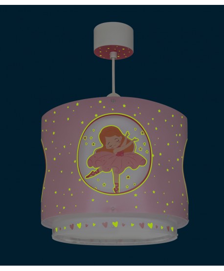Children hanging lamp Princess Dance Ballerinas