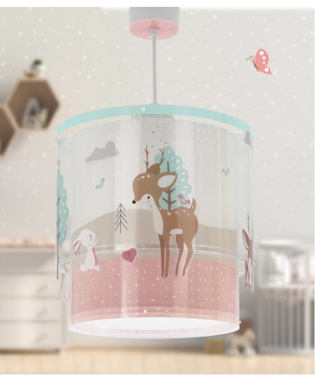 Lampada da soffitto a sospensione per bambini Loving Deer Cerva