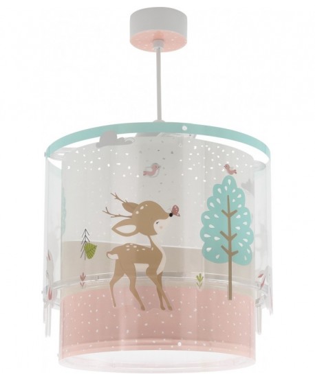 Lustre et lampe suspension enfant Loving Deer Cerf
