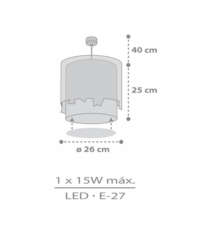 Lustre et lampe suspension enfant Loving Deer Cerf