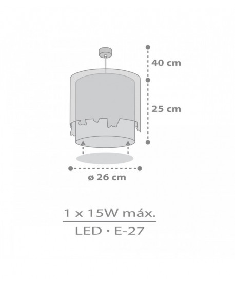 Lustre et lampe suspension enfant Loving Deer Cerf