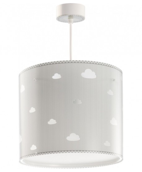 Lustre et lampe suspension enfant Sweet Dreams nuage gris