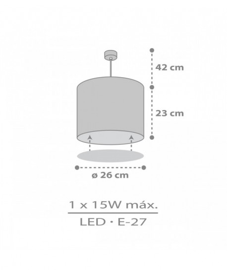 Lustre et lampe suspension enfant Sweet Dreams nuage gris