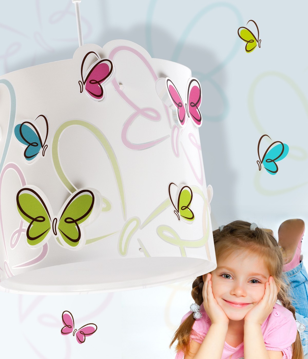 Candeeiro teto Butterfly Borboleta