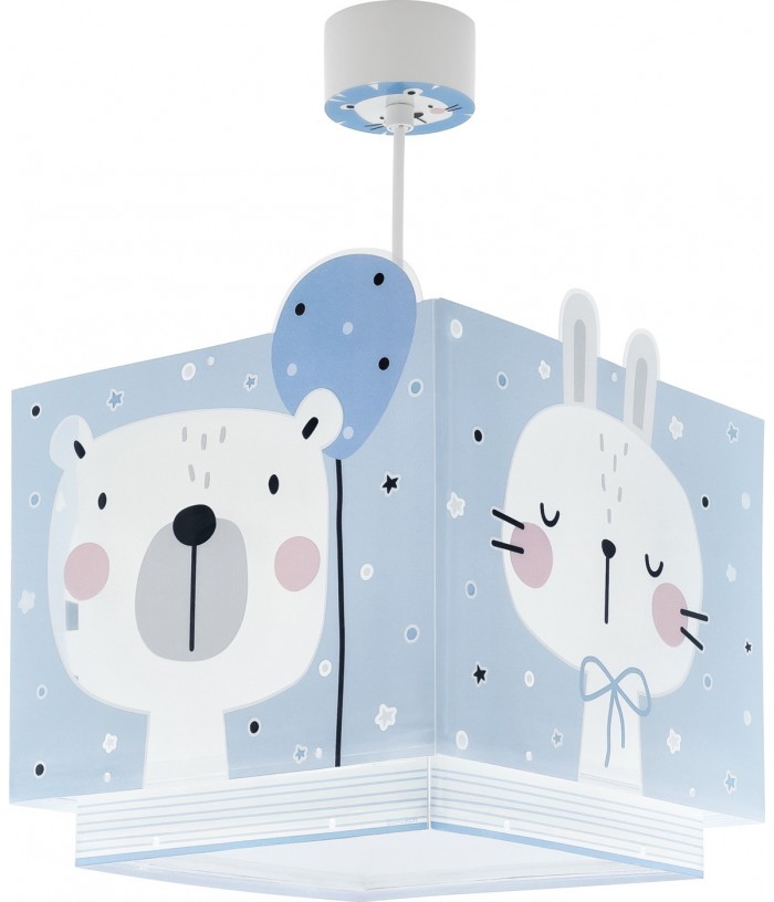 Children hanging lamp Baby Jungle blue