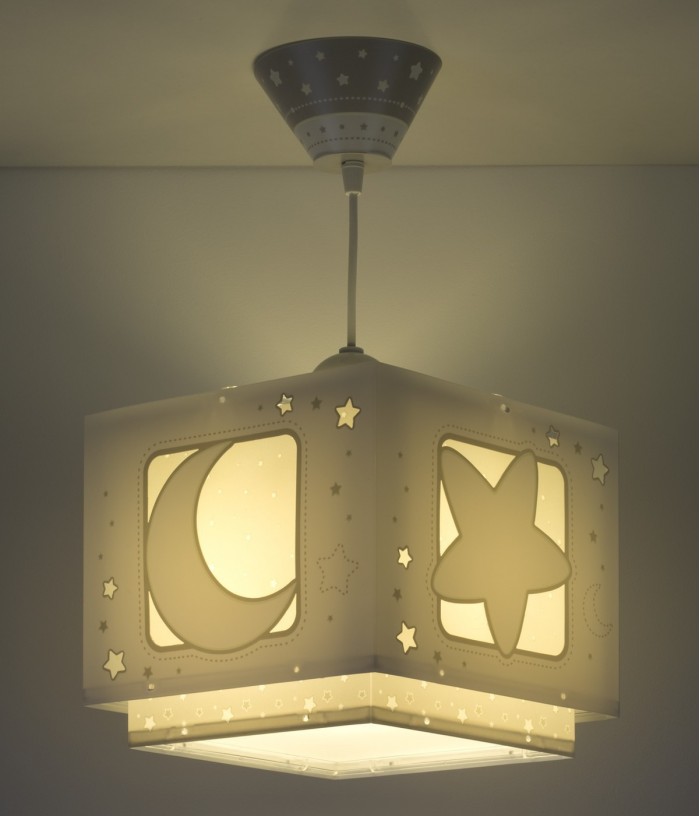 Children hanging lamp Moonlight gray