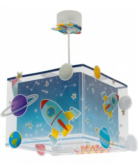 Lámpara de techo infantil Cohete Rocket