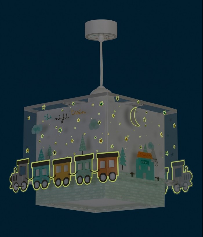 Children hanging lamp The Night Train