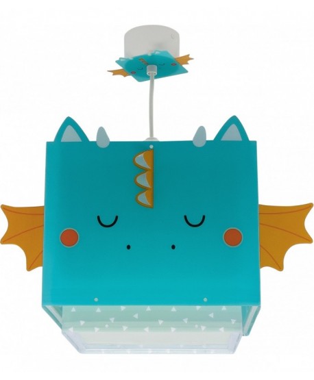 Lampada da soffitto a sospensione per bambini Little Dragon Piccolo Drago animali