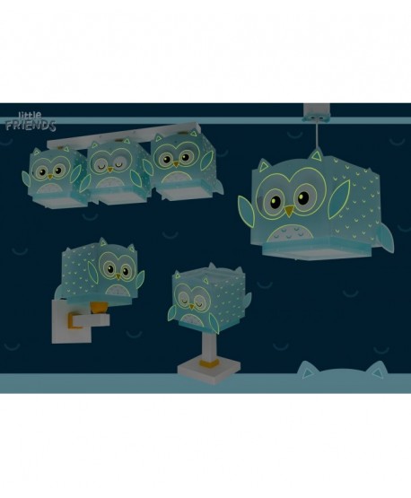 Lustre et lampe suspension enfant Little Owl Petit Hibou