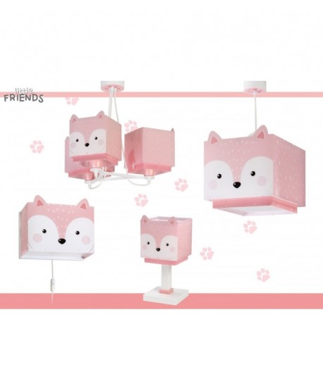 Lustre et lampe suspension enfant Little Fox Petit Renarde
