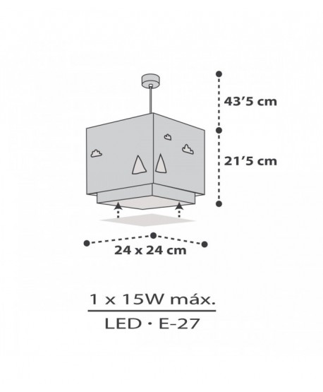 Lustre et lampe suspension enfant Hello Little animaux